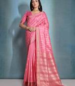 Paisley Zari Bhagalpuri Saree