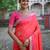 Woven Design Ethnic Motifs Zari Banarasi Saree With Tassels