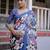 Floral Printed Zari Jamdani Saree With Tassels