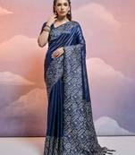 Woven Design Bhagalpuri Saree