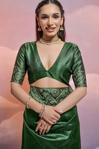 Woven Design Bhagalpuri Saree