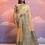 Traditional Trible Art Printed Bhagalpuri Saree