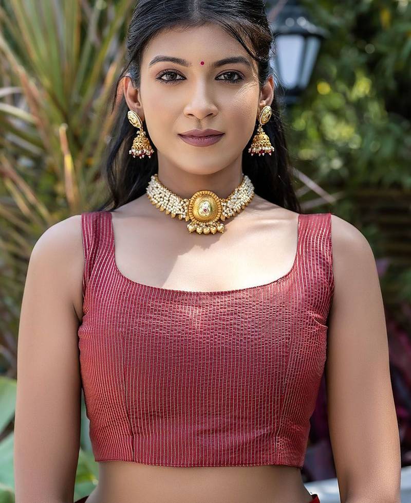 Polka Dot Zari Saree