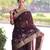 Kalamkari Zari Silk Blend Mysore Silk Saree