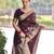 Kalamkari Zari Silk Blend Mysore Silk Saree