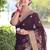 Kalamkari Zari Silk Blend Mysore Silk Saree