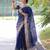 Kalamkari Zari Silk Blend Mysore Silk Saree