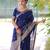 Kalamkari Zari Silk Blend Mysore Silk Saree