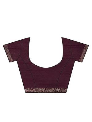 Woven Design Zari Bhagalpuri Saree 6