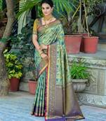Woven Design Zari Kanjeevaram Saree