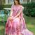 Floral Printed Zari Silk Cotton Jamdani Saree