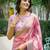 Floral Printed Zari Silk Cotton Jamdani Saree