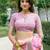 Floral Printed Zari Silk Cotton Jamdani Saree
