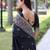 Ethnic Motifs Woven Design Bhagalpuri Saree