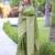 Ethnic Motifs Woven Design Zari Bhagalpuri Saree