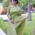 Ethnic Motifs Woven Design Zari Bhagalpuri Saree