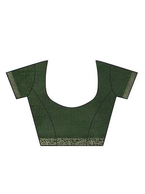 Ethnic Motifs Woven Design Bhagalpuri Saree 6