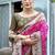 Ethnic Motif Woven Design Zari Patola Saree