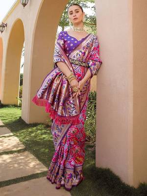 Woven Design Zari Paithani Saree 2