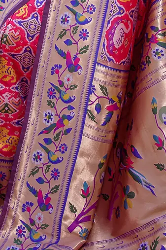 Woven Design Zari Paithani Saree