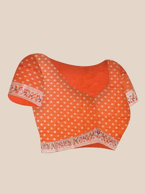 Ethnic Motifs Woven Design Zari Detail Art Silk Paithani Saree 5