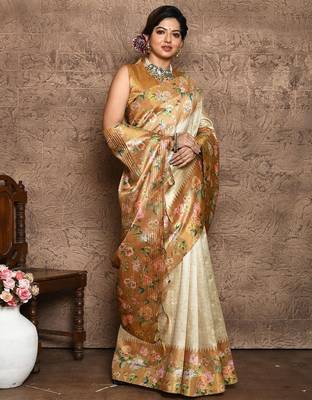 Floral Printed Saree 2