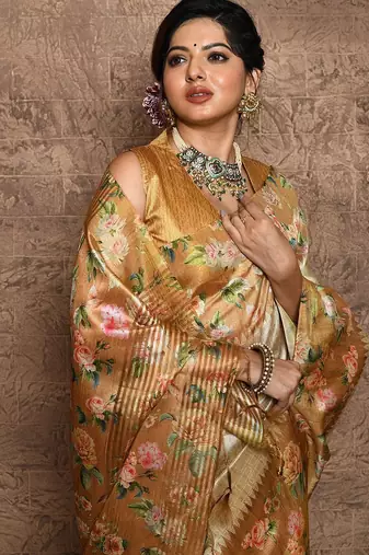 Floral Printed Saree