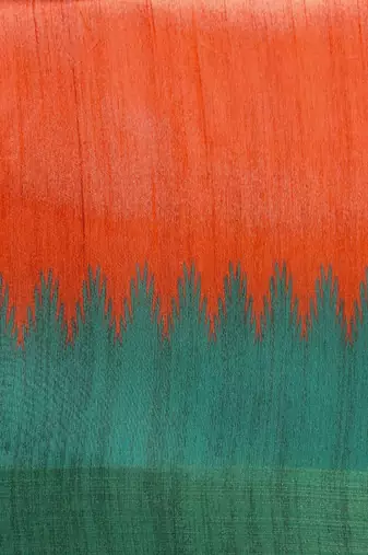 Colourblocked Zari Silk Cotton Saree
