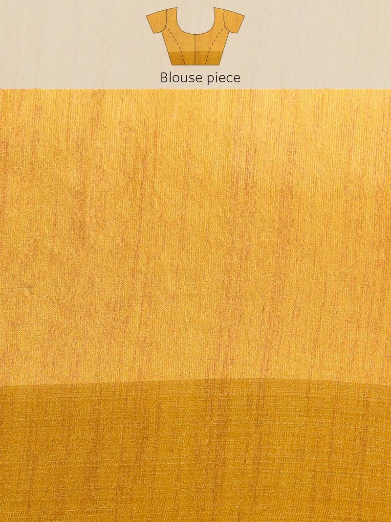 Colourblocked Zari Silk Cotton Saree