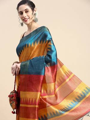 Zari Silk Cotton Saree 1