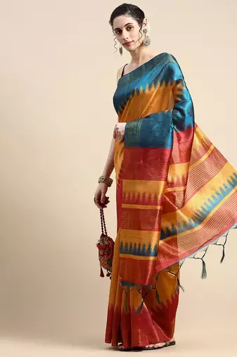 Zari Silk Cotton Saree