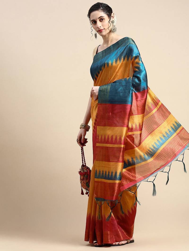 Zari Silk Cotton Saree