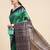 Solid Jute Silk Tussar Saree