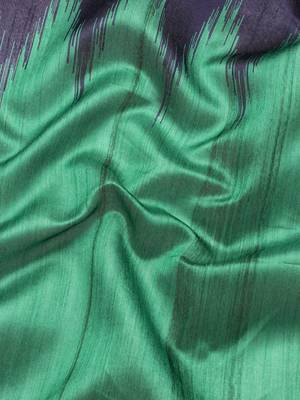 Solid Jute Silk Tussar Saree 6