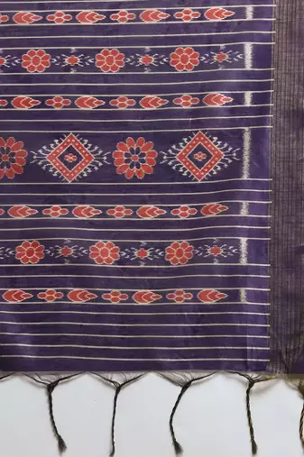 Solid Silk Cotton Saree