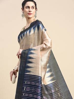 Solid Silk Cotton Saree 1