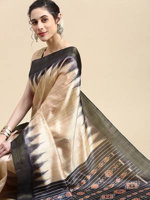 Solid Silk Cotton Saree 1