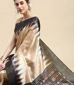 Solid Silk Cotton Saree