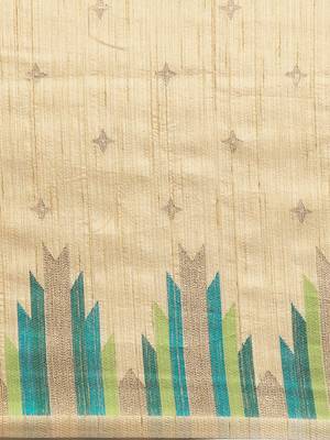 Woven Design Zari Silk Blend Saree 4