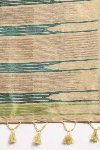Woven Design Zari Silk Blend Saree