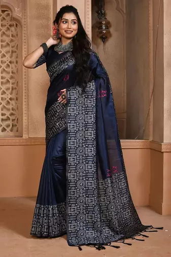 Warli Bhagalpuri Saree