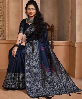 Warli Bhagalpuri Saree 2