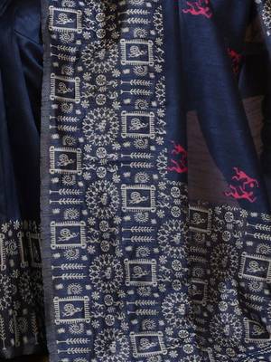 Warli Bhagalpuri Saree 4