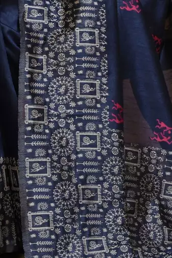 Warli Bhagalpuri Saree