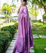 Zari Bhagalpuri Saree