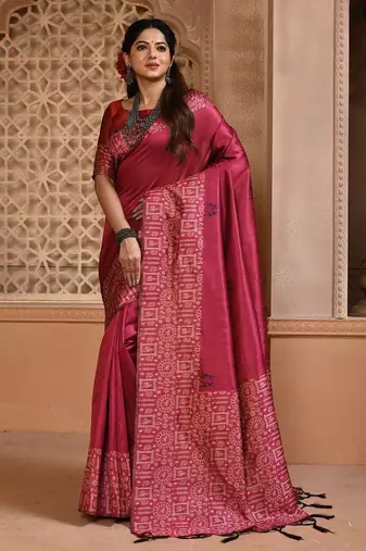Warli Bhagalpuri Saree