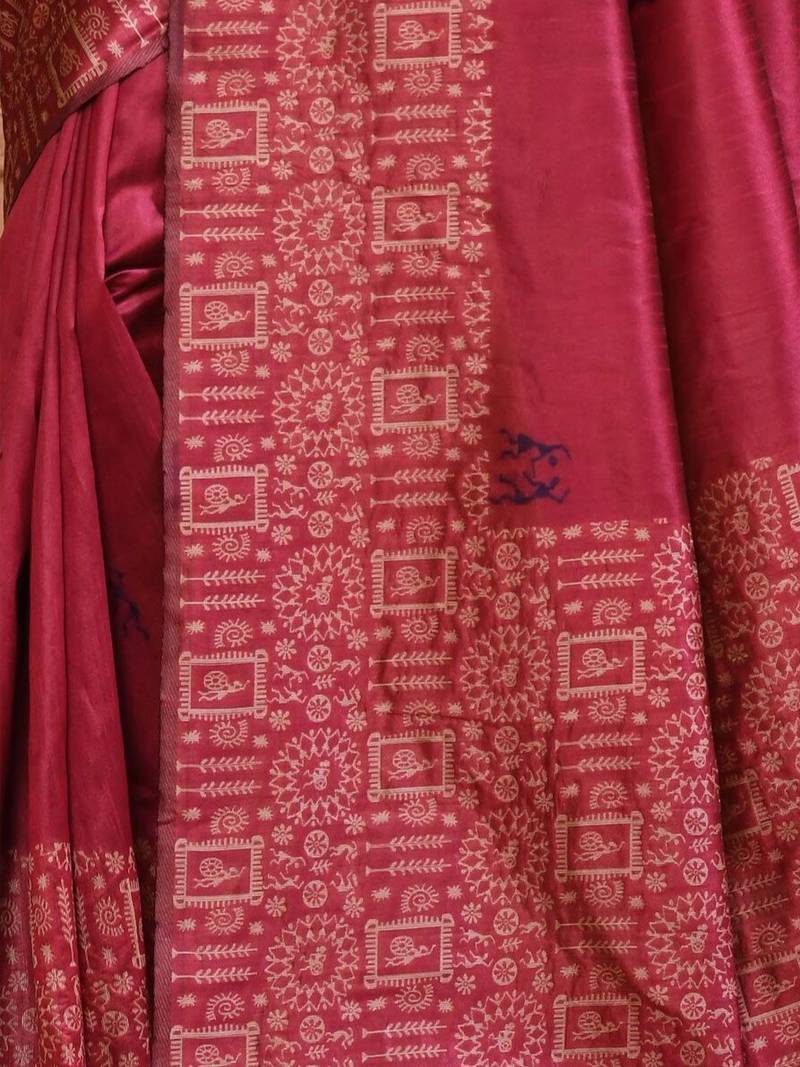 Warli Bhagalpuri Saree