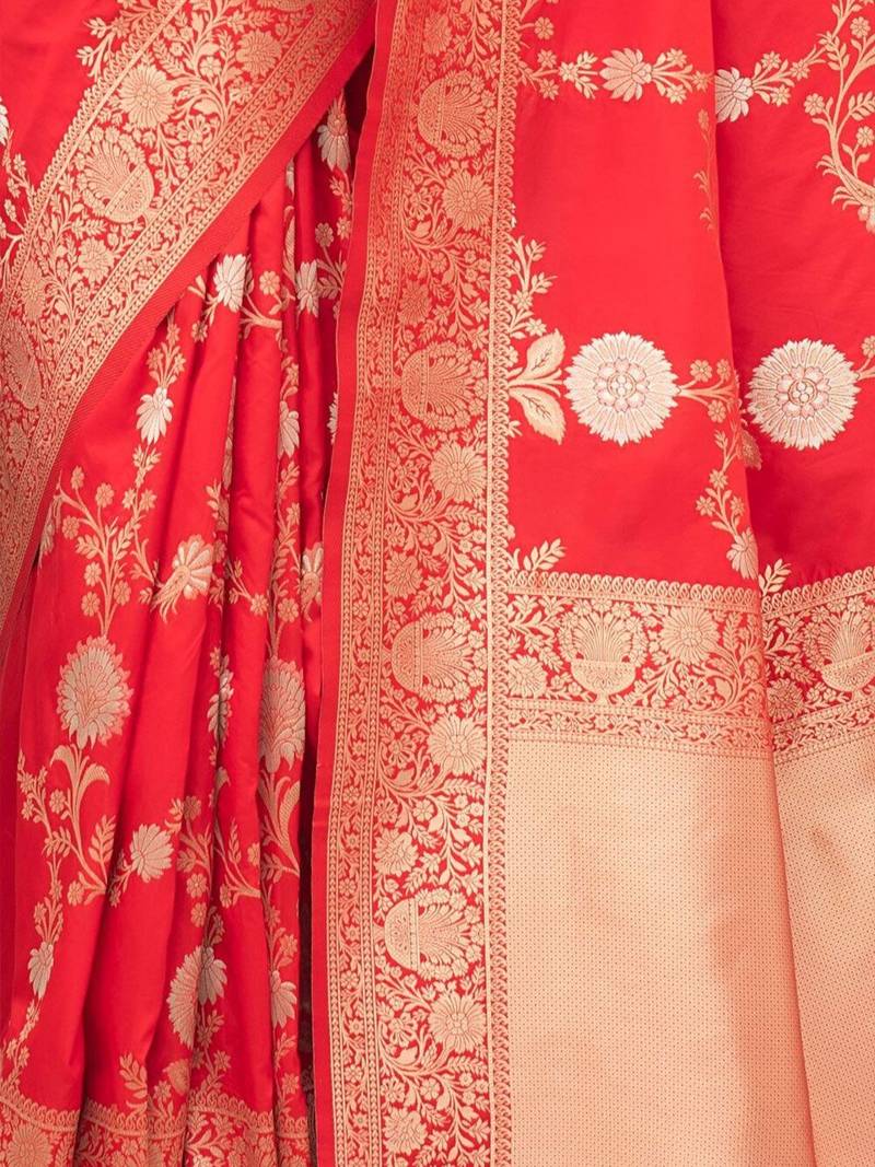 Woven Design Zari Banarasi Saree
