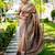 Ethnic Motifs Printed Bhagalpuri Saree