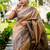 Ethnic Motifs Printed Bhagalpuri Saree
